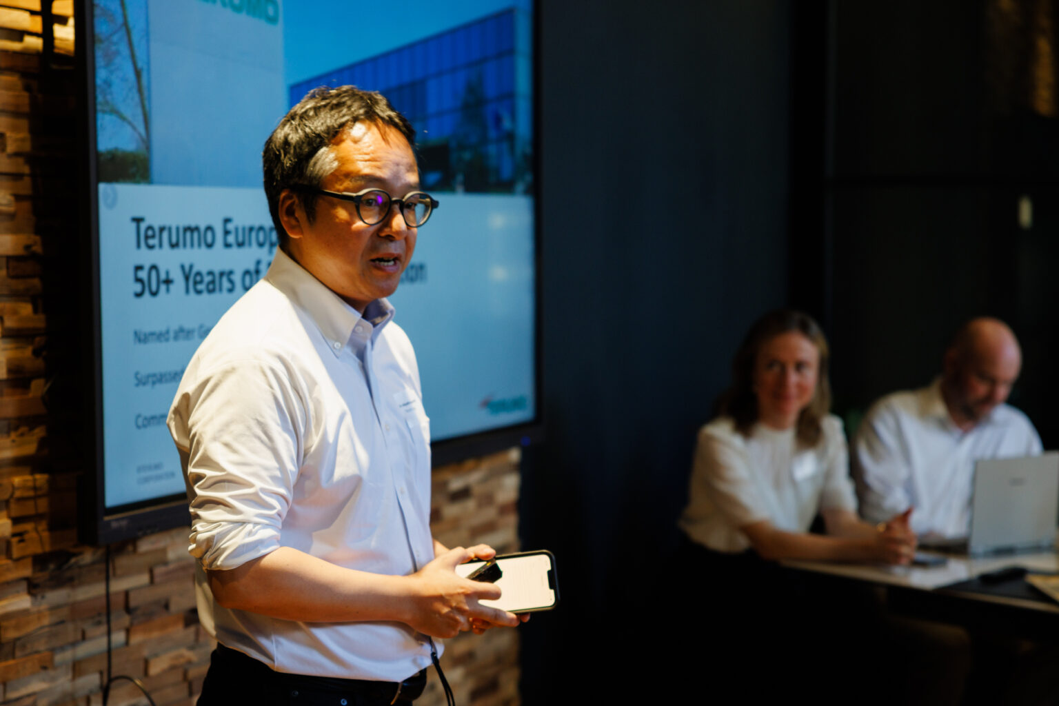 Dr. Aki Kuramochi speaking